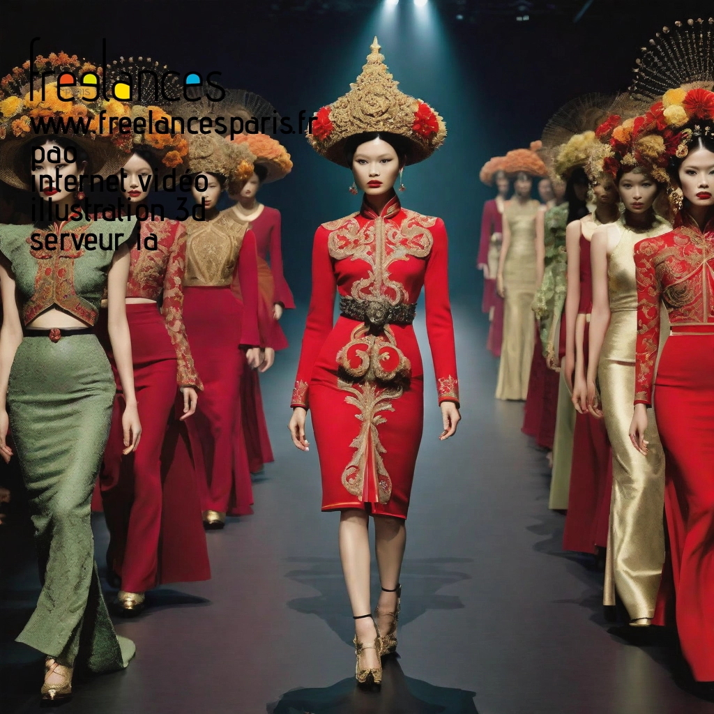 Pao mise en page internet vidéo illustration 3d serveur IA générative AI freelance paris studio de création magazines le0sj5i0